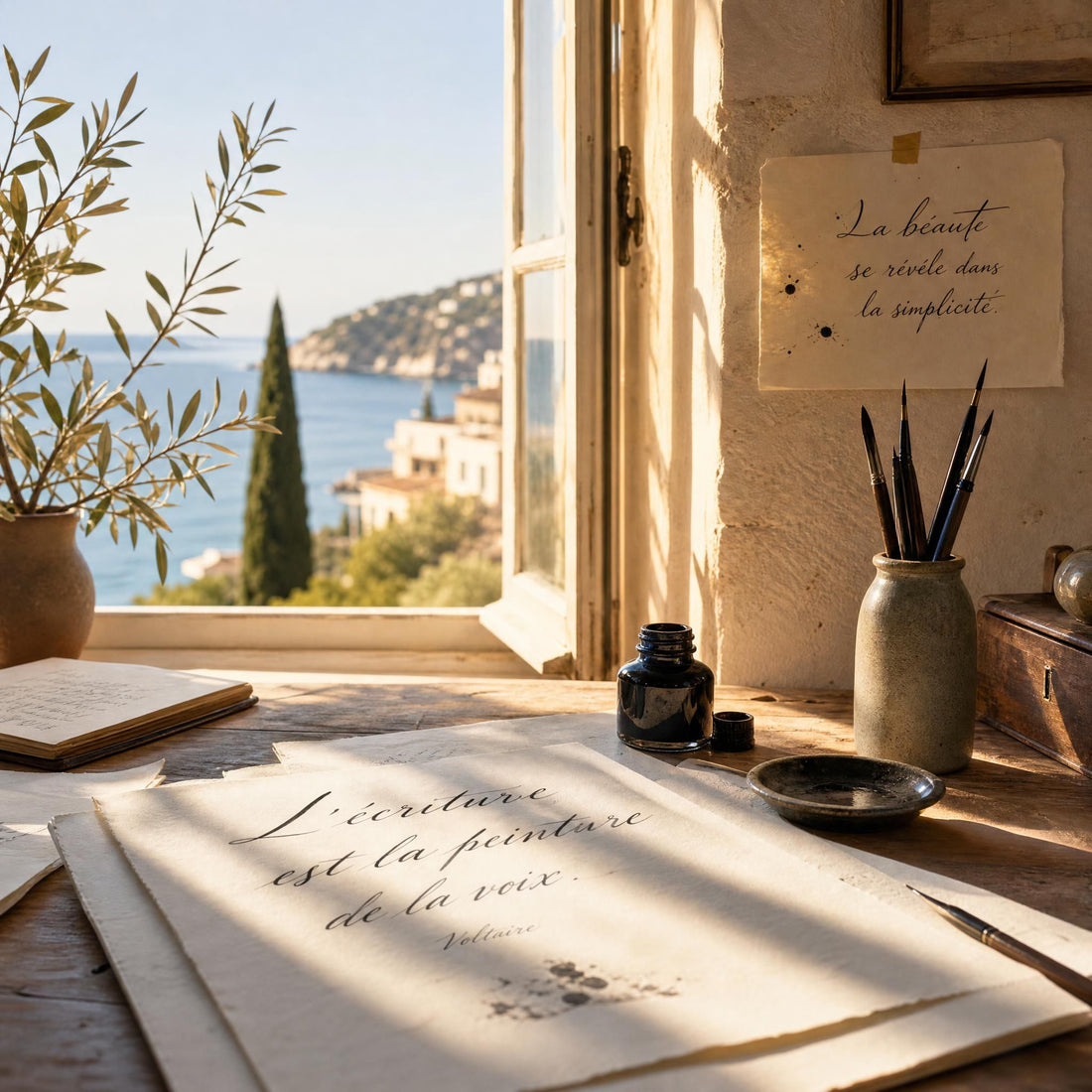 When the light slows down: mediterranean sensory art as a path back to yourself