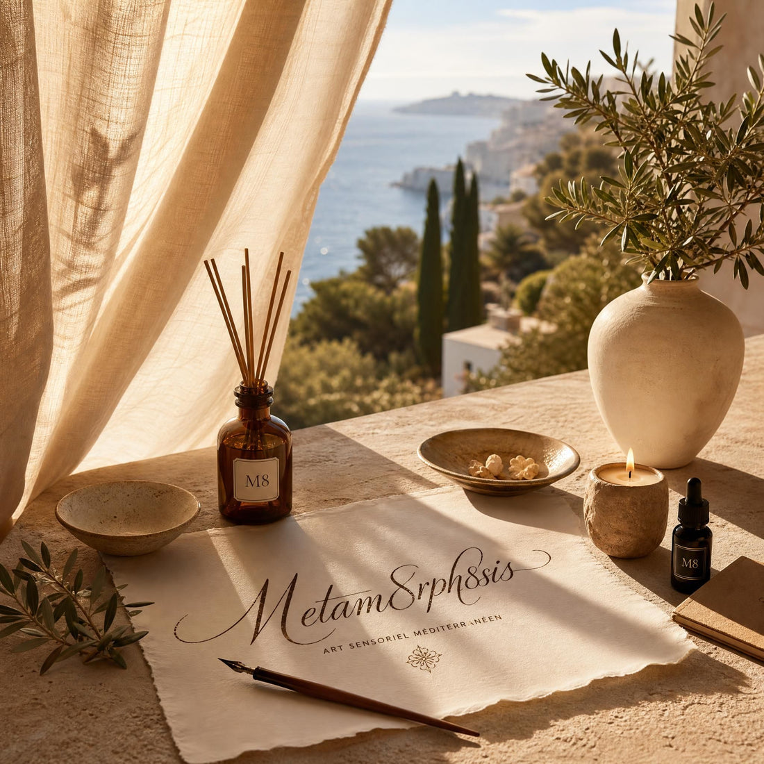 When the light speaks: mediterranean sensory art and the slow beauty of transformation