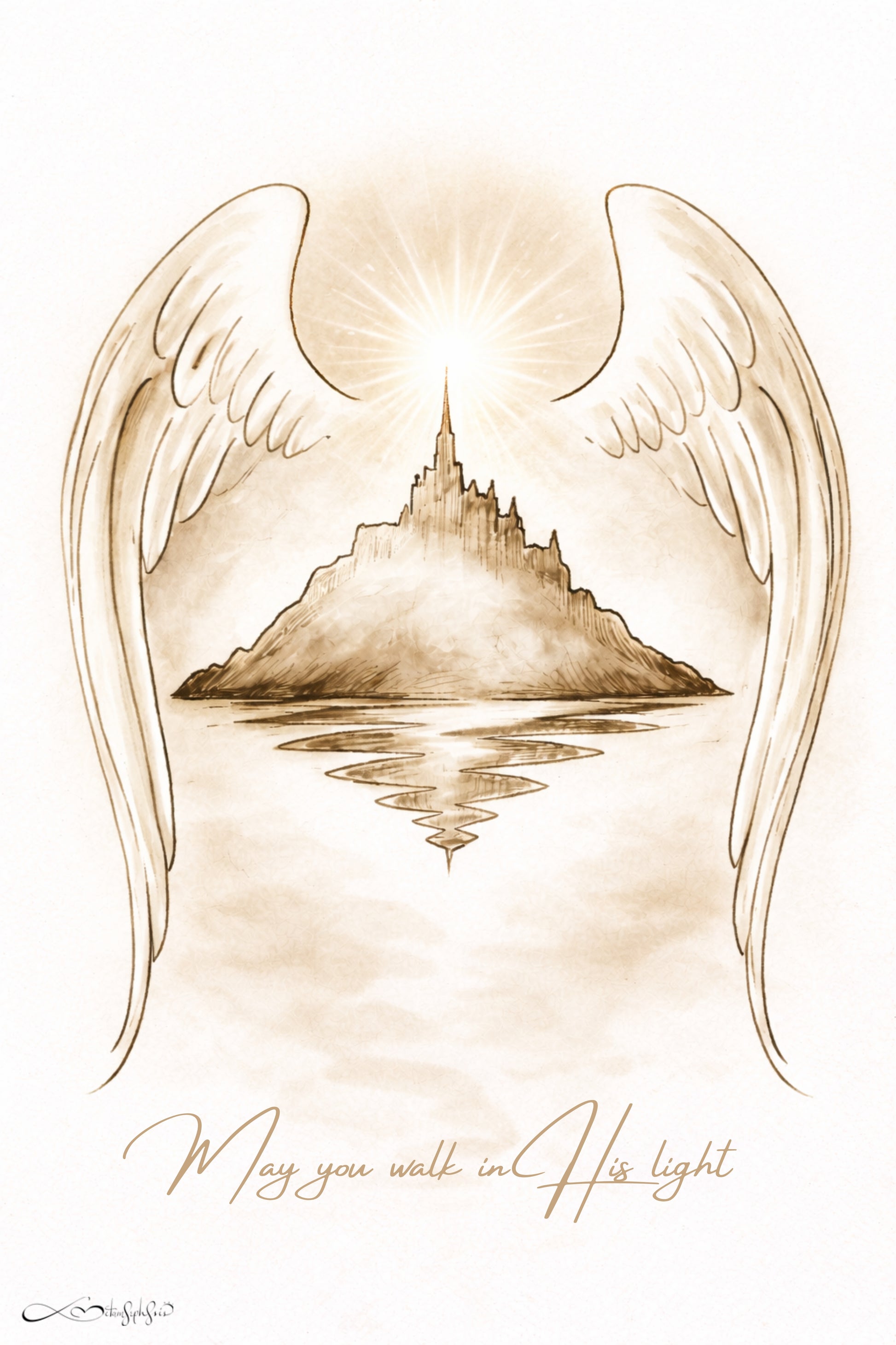 Mount Saint Michael - Wallpaper